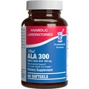 Alpha Lipoic Acid 300mg - Clinical Formula ALA Supplement for Liver Eye Eye Mitokondrion Energy Antioksidantti & Hermo tuki - ei-GMO Soy Ilmainen & Helppo niellä Softgels - 60 tarjoilua