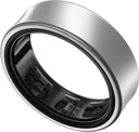SAMSUNG Galaxy Ring, AI Smart Ring, Koko First w/size Kit, Ei sovelluksen tilaus, Fitness Monitor, Lepotilan seuranta, Jopa 7 päivän akku, Koko 8, Titaani hopea [US versio, 1Yr valmistajan takuu]