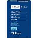 RXBAR proteiinipatukat, proteiinivälipala, välipalapatukat, mustikka, 22oz Box (12 Count)