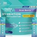 Elektrolyyttijauhe Sokeriton nesteytyspakkaus Acai Berry HydroMATE 30 Sticks