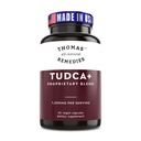 Thomasin kaikki luonnolliset korjaustoimenpiteet Tudca 500 mg (1000 mg per serving), 60 kapselia - Tauroursodeoksikoolihappo, maksan tuki täydentää - vegaaninen, ei-GMO, ei Filler kapselit