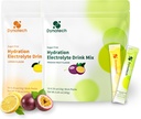 Dynatech Zero Sugar Elektrolyytti Drink Mix - Sitruuna, Passion Fruit - Hydration Powder Packetit 10 Elektrolyytit ja vitamiinit ...