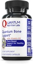 Quantum Nutrition Labs Quantum Bone Health - Bone Health Vitamiinit, Bone Strength Supplement naisten ja miesten, Organic Kalsium täydentää fermentoitu K2-vitamiini, Bone Health Support - 90 kapselia
