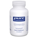 Puhdas Capsulations Ashwagandha - 500 mg Ashwagandha Extract - Aineenvaihdunta & stressi tuki - Immuunituki - GMO vapaa & Vegan - 120 kapselia