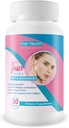 Ultra anti-aging pillereitä - Phytoceramids 350mg - Pehmennä hiukset ja iho tällä erityisesti muotoiltu anti ikääntymistä pilleri valmistettu A-vitamiini, C-vitamiini, D-vitamiini, E-vitamiini, ja Phytoceramidies