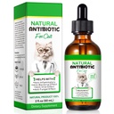 Kissa Antibiootit, Antibiootit kissoille, Natural Cat Antibiootit Multivitamiini kasviperäisten täydentää 60ml