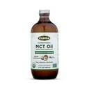 Flora Health MCT Oil Organic Energy Boost, C8 Caprylic & C10 Capric Acids, Keto, Kosher, ei-GMO-sertifioitu, 100% Eettisestä ja kestävästi peräisin Coconuts, 17 Fl Oz Liquid, lasipullo