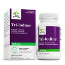 Terry Luonnollisesti Tri-jodi - Tuki Kilpirauhasen terveys - Aids Hormonitasapaino molekyylijodi Kelp - Ominaisuudet Kalium Iodide & Natrium Iodide - Brain & Energy Support - 12.5mg, 180 kapselia