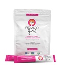 Säännöllinen Girl Organic Powder, Prebiootti Fiber Supplement ja Probiootit naisille, Low FODMAP, 30 On-The-Go Packets, Ei maku, 30 Tarjoilu Packets
