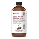 Complete Natural Products Uric Acid Complete - 16oz Liquid täydentää tukea virtsahapon puhdistus, munuaisten terveys & kiertoon omena siideri viinietikka, Tart Cherry, & Beet Root.