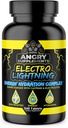 Angry lisäravinteet Electro Lightning Energy Hydration Complex Electrolyte tabletit - Hydraa kalsiumin, magnesiumin, natriumin, kaliumin ja kofeiini pillereitä (240ct, 120 päivän toimitus)