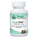 Peak Pure & Natural Peak DIM - Support Terve Hormoni & Estrogeenitasapaino - Metabolia Tuki täydentää 100 mg - 30 kapselia
