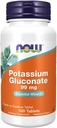 Now Foods Kaliumglukonaatti, 100 CT