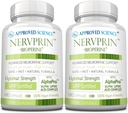 Hyväksytty Science Nervprin - Nerve Support - Benfotiamiini, B12, R-Alpha-lipoiinihappo, Corydalis, Boswellia, BioPerine - 360 kapselia - Valmistettu Yhdysvalloissa