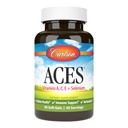 Carlson - AGES, A-, C-, E- ja Seleeni, Cellular Health & Immunosupport, Antioksidantti, 90 Softgels
