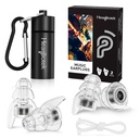 Hearprotek-konsertti korvatulpat, 2 paria Uusittava korkea Fidelity Musician Ear Plugs for Concerts Loud Music-Meise Reduction Korvatulpat Rave, Festival,Musiikki, tinnitus Relief