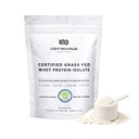 Centenarius Nutrition Grass Fed Whey Protein Unmakuinen jauhe 500g luonnon Aminohapot optimoitu lihasten kasvua, Recovery & Efficiency - Kylmä sulatettu, ei lisäaineita tai hormoneja