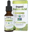 Dr. Green Mom USDA Organic Folinic Acid Drops - 500 mikrog per pudotus ... Methylation Support B9 täydentää lapsille ja aikuisille... tukee neurologisia toimintoja, hermoston terveys & DNA-synteesi