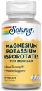 Solaray Magnesium- ja kaliumasporotaatit w/Bromelain, terve electrolyytti, lihas-, sydän- ja solutuki, 60 VegCaps