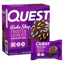 Quest Nutrition Frosted Protein Evästeet, suklaakakku, <1g sokeria, 5g proteiinia, 1g Net Carbs, Gluteeniton, 8 evästeitä
