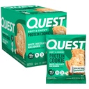 Quest Nutrition White Chocolate Macadamia Protein Cookie, 15g proteiinia, 1g sokeria, 2g Net karbs, Keto Friendly, korkea proteiini, alhainen karb; 12 kreivi