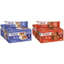 Quest Nutrition Crispy Mustikkapiirakka & suklaa Karamelli Pecan Hero proteiinipatukoita, 16g & 15g proteiinia, 1g sokeria, 3g Net Carb, gluteeniton, Keto Friendly, 12 kreivikoira
