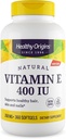 Terve alkuperä E-vitamiini 400 IU (luonnollinen, ei-muuntogeeninen, gluteeniton, ihotuki, kardiovaskulaarinen tuki), 360 Softgels