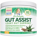 Vuotava Gut Support Powder L-Glutamiini Gut Lining Ruoansulatuskanavan juoma Mix ... Gluteeniton lääkäri Käsitellyt kasvitieteellinen Formula ...