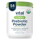 Hyperbiootit Vitaaliravinteet Organic Prebioottikuitujauhe ... tukee Gut Health and digestive Regularity... Liukoinen kuitulisä naisille ja miehille...