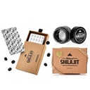 Natural Shilajit Tabletit - 120 kreivi, aurinko kuivattu 100% Pure Shilajit miehille & Natural Shilajit Resin - Shilajit miehille & naisille Fulvic Acid & Trace Minerals