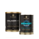 Kollageeni Iho + Hydrolift Bundle ... Hydrolysoitu Bioaktiivinen kollageeni Peptides, jossa on hyaluronihappoa, biotiinia ja silikonia sekä sokeritonta hydroliftiä.