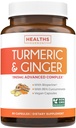 Kurkuma ja inkivääri täydentää (ei-GMO) 1980mg Tarjoilu - Turmeric Curcumin Black Pepper Bioperine, inkivääriuute, ja 95% Curcuminoidit jauhe - Tumeric Joint Support Supplement - 90 kapselia