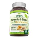 Herbal Secrets Turmeeric Curcumin & Inkivääri BioPerine Supplement ... 2 250 Mg per Serving... 180 kapselia