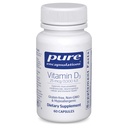 Puhdas D3-vitamiini (1 000 IU) - lisänä Bone-, Joint-, Breast-, Heart-, Colon- ja Immunoterveys - Premium D - 60 -kapseliin