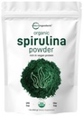 Mikro-aineet Organic Spirulina Powder, 1lb ... sinivihreä Algae, runsaasti kasvisproteiinia, vitamiineja ja kivennäisaineita