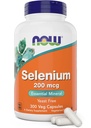 Nyt Foods Selenium 200mcg kapselit, 300 kreivi - L Selenometioniini Mineral Supplement naisten ja miesten - Veg Caps, ei-GMO, Vegan Friendly, Hiivavapaa