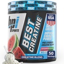 BPI Urheilu Paras Creatiini - Creatiini Monohydraatti Powder for Men & Women, Himalajan Salt - Strength, Pump, Lihaskasvu, Lihaksen määritelmä - Ei Bloat - Watermelon Cooler - 50 annosta - 10.58