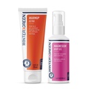 Wintergeen Treenout Pack: Magnesium Gel ja harjoitus Lotion Preworkout ja post-Workout, Muscle Rub for Treenout ja Magnesium Gel for Leg Cramps