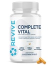 Revive MD lisäravinteet & tuki, täydellinen elinvoima (120 kasvissyöjä kapselit) - NAC & CoQ10 täydentää tukee terveyttä, & antioksidantti aktiivisuutta (30 palvelinta)
