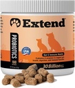 Extend® Probiootit koirille - Ruoansulatuselimistön terveys, immuuni, allergia ja ihon tuki - Vähentää mahalaukun stressiä, turvotus, ummetus, ripuli - Luonnollinen, Kliinisesti todistettu, Valmistettu Yhdysvalloissa