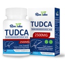 2500MG TUDCA-täydennysosa - Bilesuolat Maksa Detox & Cleanse and Sappirakko Cleaner Health Formula Live Supplement 60 kapselia