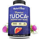 Nutrivein Premium TUDCA+ Maksan tuki täydentää 1000 mg - 30 päivän tarjonta (60 Caps): TUDCA täydentää Bile suolaa maksan hyvinvointi