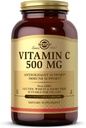Solgar C-vitamiini 500 mg, 250 Vihanneskapselit - antioksidantti- ja immuunituki - Kokonaisterveys - tukee terveitä iho- ja niveliä - ei-GMO, vegaaninen, gluteeniton, Kosher - 250 tarjoilua