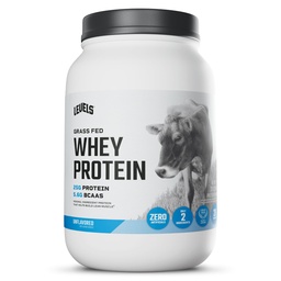 Levels Grass Fed Whey Protein Powder, No Artificials, 25G Protein, Unflavored, 2LB