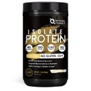 NATURAL TARG makuamaton proteiinijauhe - 24g Whey, Milk & Pea Isolate Blend with MCTs - Ei rBGH, Gluteeniton - Täydellinen kahvin ja leipomisen - 16 Tarjoilut