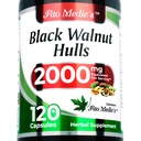 FITO MEDIC's Lab - Black Walnut Hull, Pure - Black Walnut- 2000 mg per Serving, puhdistus ja detoxying, Ultra korkea Imeytyminen.