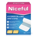 20 kreivi Hydrocolloid Bandges 2" x 2", Haava pukeutuminen pieni Hydrocolloid Gel Bandges for Haavat, Haava parantava Bed Sore Bandage