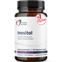Designs for Health Inositol Kapselit - 900 mg per kapseli Inositoli Ruokavalio Supplement for Female Hormone Support, Relaxation & Liver Health Support - Brain Support Supplement (120 kapselia)