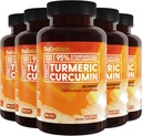 BioEmblem Turmeric Curcumin täydennysosa BioPerine ...