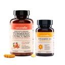 NatureWise Curcumin Turmeric & D3-vitamiini 5000iu nivel-, lihas-, luu- ja immuuniterveyden tuki [90 Count Each]